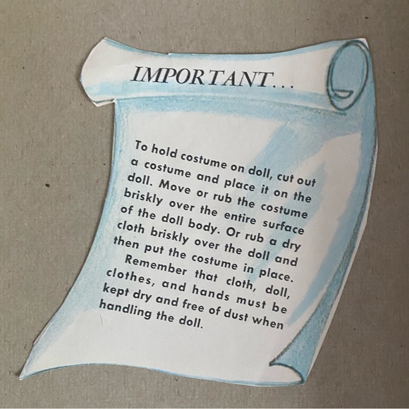 Vintage 1966 Cheerful Tearful Magic Dolls by Whitman- ORIGINAL BOX - Picture 9 of 12